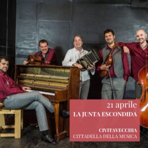 La Junta Escondida: “A night with Piazzolla” – 21 aprile, Civitavecchia